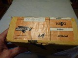 ANSCHUTZ MODEL 1433 MANNLICHER .22 HORNET RIFLE W/DBL SET TRIGGER & BOX - 3 of 15
