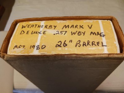 Weatherby Mark V .257 Wby Mag (Howa) 26 inch barrel - Image 1 of 14
