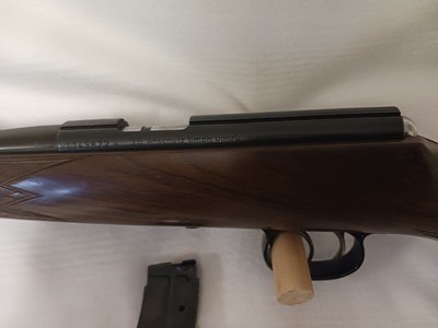 Anschutz 1418ST Mannlicher .22LR w/Dbl Set Trigger 1-5rd Mag - Image 2 of 15