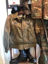 1stBrg/78th Lightning Div LtColonel Combat Pilot Aircrew Boots Jacket Gloves - 2 of 6