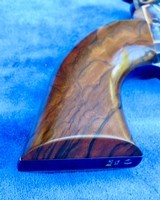 USFA “U.S. PRE-WAR” 45 COLT & 45 APC Cylinders, Fire Blue Screws, One-Piece Burl Walnut, NIB - 7 of 15