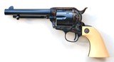 COLT-USFA Single Action Army .45 Colt, One Of A Kind Custom Gun, 1876 Serial Number & Rollmarks, Turnbull Color Case, Charcoal Blue & Fire Blue Screws - 5 of 15