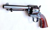 COLT-USFA Single Action Army .45 Colt, One Of A Kind Custom Gun, 1876 Serial Number & Rollmarks, Turnbull Color Case, Charcoal Blue & Fire Blue Screws - 2 of 15