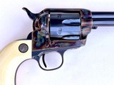 COLT-USFA Single Action Army .45 Colt, One Of A Kind Custom Gun, 1876 Serial Number & Rollmarks, Turnbull Color Case, Charcoal Blue & Fire Blue Screws - 7 of 15