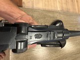 1916 DWM P08, 9mm, ALL MATCHING with 1913 SPANDAU Made, Unit Marked Holster - 3 of 15