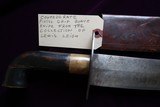 CIVIL WAR CONFEDERATE LARGE BOWIE KNIFE COLLECTION OF LEWIS LEIGH OF VIRGINIA - 8 of 15