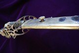 NAPOLEONIC BRITISH HIGH GRADE GRANADIER M 1804 BRITISH OFFICER SWORD WATERLOO & WAR OF 1812 - 1 of 12