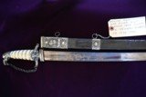 AMERICAN REVOLUTIONARY WAR PRESENTATION GRADE EAGLE HEAD SILVER HILT HANGER SWORD CA 1775-1780 - 1 of 9