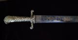 AMERICAN FRENCH INDIAN WAR REVOLUTIONARY WAR SILVER HILT SMALL SWORD HALLMARKED C 1745-55 - 5 of 14