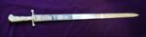 AMERICAN FRENCH INDIAN WAR REVOLUTIONARY WAR SILVER HILT SMALL SWORD HALLMARKED C 1745-55 - 12 of 14