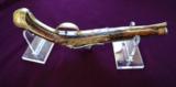 SNAPHAUNCE FLINTLOCK PISTOL MADE BY PIETRO MORETO BRESCIA IN 1660 FOR TANARI FAMILY WITH FAMILY CREST - 7 of 14