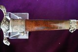 AMERICAN REVOLUTIONARY WAR DOG HEAD SILVER HILT SWORD HALLMARKED 1770 - 8 of 11