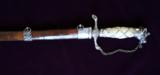 AMERICAN REVOLUTIONARY WAR DOG HEAD SILVER HILT SWORD HALLMARKED 1770 - 4 of 11