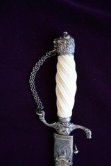 AMERICAN REVOLUTIONARY WAR LION HEAD SILVER HILT SWORD HALLMARKED 1765 - 5 of 15