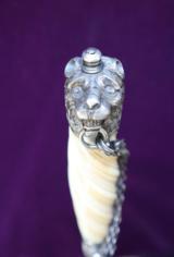 AMERICAN REVOLUTIONARY WAR LION HEAD SILVER HILT SWORD HALLMARKED 1765 - 9 of 15