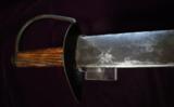 CIVIL WAR CONFEDERATE LARGE D GUARD BOWIE KNIFE ARTILLERY SWORD - 4 of 11