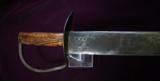 CIVIL WAR CONFEDERATE LARGE D GUARD BOWIE KNIFE ARTILLERY SWORD - 2 of 11