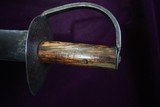 CIVIL WAR CONFEDERATE LARGE D GUARD BOWIE KNIFE ARTILLERY SWORD - 6 of 11