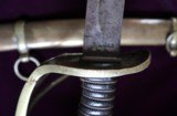 CIVIL WAR CONFEDERATE THOMAS GRISWOLD OF NEW ORLEANS CAVALRY OFFICER SWORD 1861 - 2 of 14