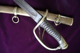 CIVIL WAR CONFEDERATE THOMAS GRISWOLD OF NEW ORLEANS CAVALRY OFFICER SWORD 1861 - 8 of 14
