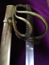 CIVIL WAR CONFEDERATE THOMAS GRISWOLD OF NEW ORLEANS CAVALRY OFFICER SWORD 1861 - 10 of 14