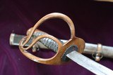 CIVIL WAR CONFEDERATE THOMAS LEECH MENPHIS NOVELTY WORKS CAVALRY SWORD MARKED MENPHIS - 4 of 15