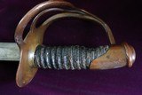 CIVIL WAR CONFEDERATE THOMAS LEECH MENPHIS NOVELTY WORKS CAVALRY SWORD MARKED MENPHIS - 9 of 15