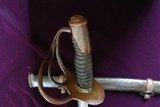 CIVIL WAR CONFEDERATE THOMAS LEECH MENPHIS NOVELTY WORKS CAVALRY SWORD MARKED MENPHIS - 5 of 15