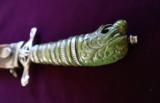 FRENCH INDIAN WAR REVOLUTIONARY WAR LION HEAD SILVER HILT SWORD GUTHMAN C 1750 - 5 of 15