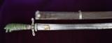 FRENCH INDIAN WAR REVOLUTIONARY WAR LION HEAD SILVER HILT SWORD GUTHMAN C 1750 - 7 of 15