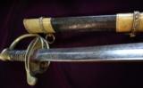 CIVIL WAR CONFEDERATE OFFICER J C WILSON HOUSTON TEXAS SWORD WITH TEXAS 5 POINT STAR 5 KNOWN EXAMPLES - 11 of 15