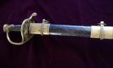 CIVIL WAR CONFEDERATE OFFICER J C WILSON HOUSTON TEXAS SWORD WITH TEXAS 5 POINT STAR 5 KNOWN EXAMPLES - 6 of 15