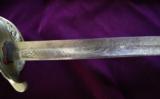 CIVIL WAR CONFEDERATE OFFICER J C WILSON HOUSTON TEXAS SWORD WITH TEXAS 5 POINT STAR 5 KNOWN EXAMPLES - 5 of 15