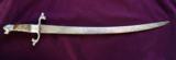 PRE FRENCH INDIAN WAR REVOLUTIONARY WAR DOG HEAD SILVER HILT SWORD CA 1670 - 11 of 14