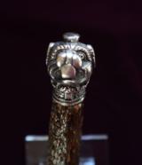 PRE FRENCH INDIAN WAR REVOLUTIONARY WAR DOG HEAD SILVER HILT SWORD CA 1670 - 5 of 14