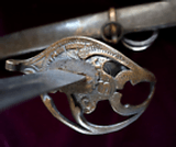 CIVIL WAR CONFEDERATE NASHVILLE PLOW WORKS CAVALRY SWORD W CSA ON GUARD - 2 of 8