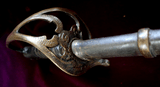 CIVIL WAR CONFEDERATE NASHVILLE PLOW WORKS CAVALRY SWORD W CSA ON GUARD - 3 of 8