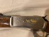 Browning 1886 High Grade 1 of 3000 with elk/Buffalo engraving .45-70 - 14 of 15
