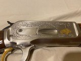 Browning 1886 High Grade 1 of 3000 with elk/Buffalo engraving .45-70 - 9 of 15
