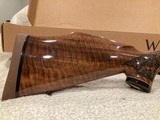 NIB Custom weatherby Mark V .257 WBY Magnum incredible wood lazermark. NEVER FIRED - 2 of 15