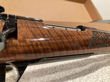 NIB Custom weatherby Mark V .257 WBY Magnum incredible wood lazermark. NEVER FIRED - 3 of 15