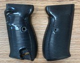 P38 Grips, Black , Plastic - 1 of 2