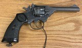 Webley & Scott Mark IV .38 SA/DA Revolver - 2 of 9