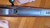 Mauser 1938 42 Code Vet Bring back, non Import, matching bolt Excellent Condition, mis-matched stock, uncut - 13 of 15
