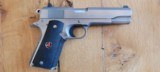 1911 Colt Delta Elite made 1990 w/ trijicon sights - 3 of 10
