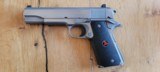 1911 Colt Delta Elite made 1990 w/ trijicon sights - 2 of 10