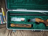 Browning Shotgun cased set with .20ga, 28ga and .410 ga Briley full length tube sets, about mint made 1984 - 4 of 15