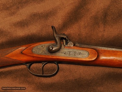 Small Belgium Percussion Shotgun/Smoothbore .45 Caliber/Gauge pristine twist