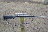 Ruger 77 Stainless Mark 2 in .223 with Boat Paddle stock and Leupold Scope - 1 of 12
