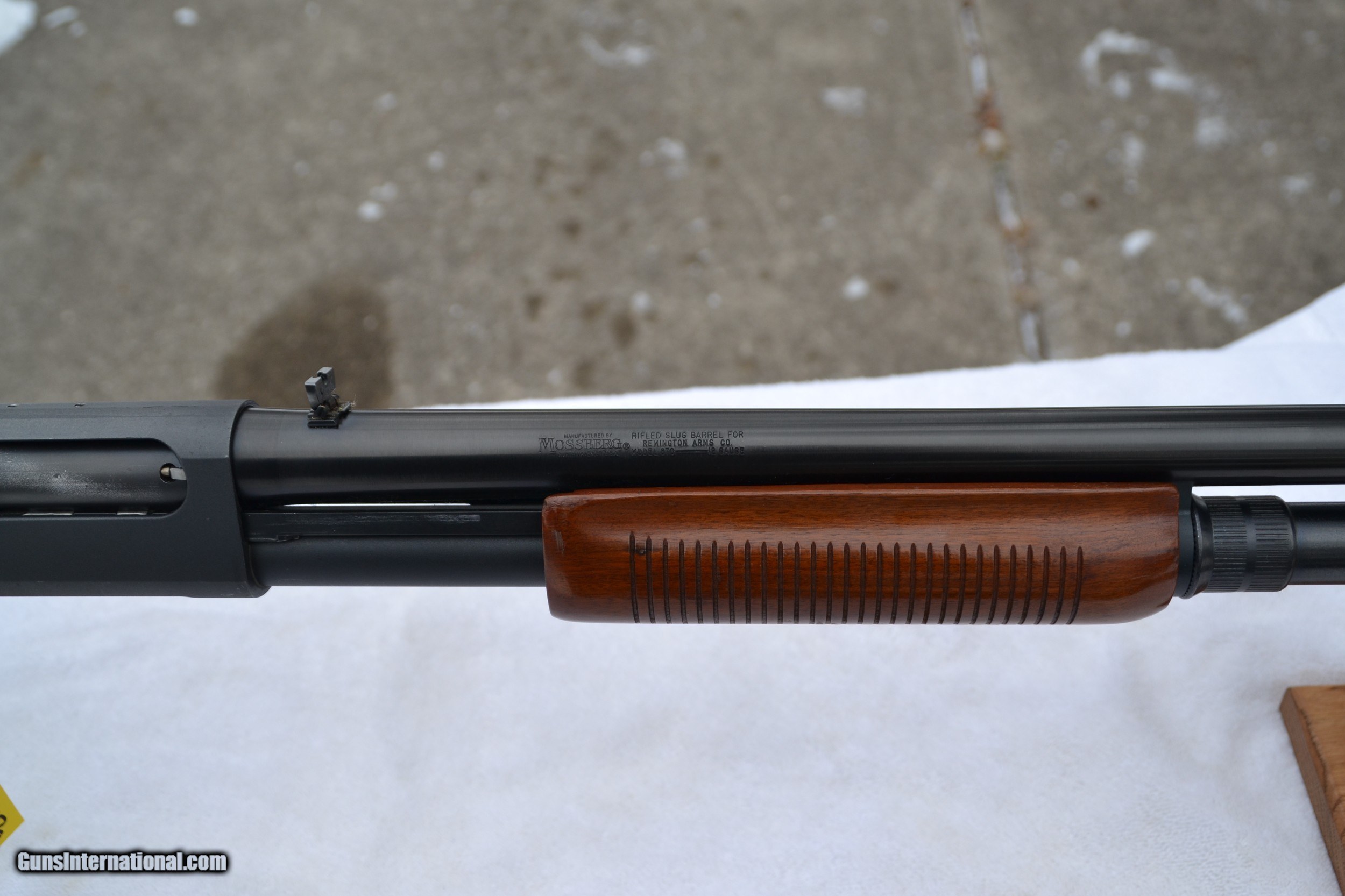 Remington 870 Magnum Express 12 Gauge with Mossberg Slugster Rifled ...